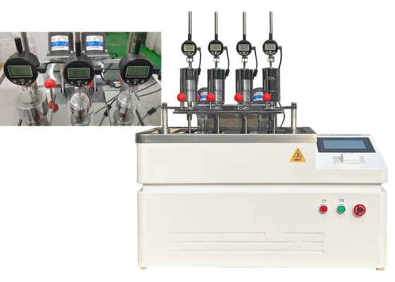 HDT VICAT Testing Machine solution for testing heat distortion and Vicat softening temperatures in control processes