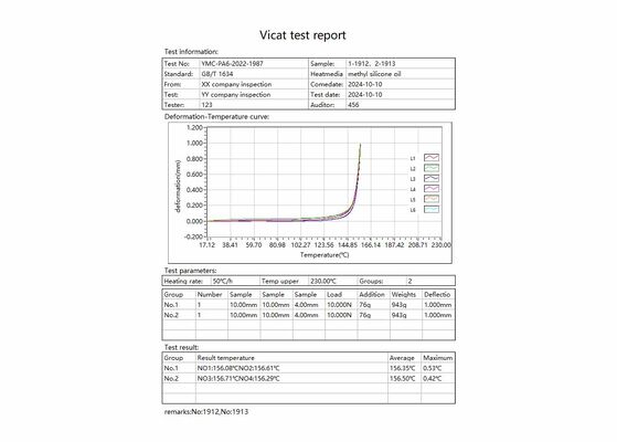 HDT VICAT Testing Machine with Computer Control and Automatic Sample Holder Up and Down Function for Precise Material Testing