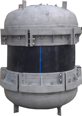 Hydrostatischer Stecker 304# SS Dn900mm oder Kohlenstoffstahl-Endstöpsel für Seallings-Kunststoffrohr