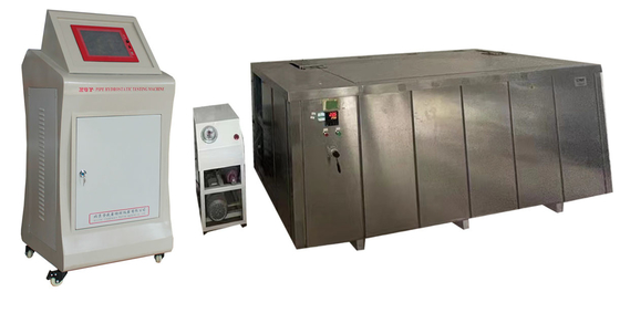 Astm D1598 hydrostatische druckprüfende Maschine ISO 1167 für PVC-PET-Kunststoffrohr