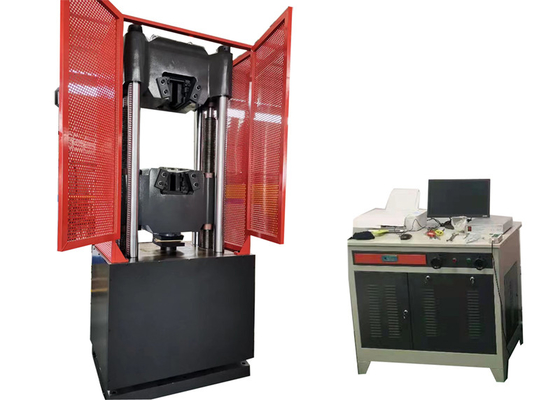 Computerbildschirm Servo-Hydraulische Prüfmaschine Spannung Kompression Biegen