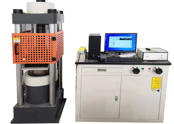 YAW-2000 PC-gesteuerte Druckfestigkeitsmaschine für Zementbeton und Fels