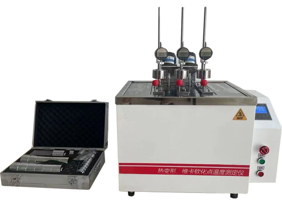 Thermische Verformung / VICa Erweichungspunkt Temperatur Tester Annehmen HMI PLC-Steuerungssystem