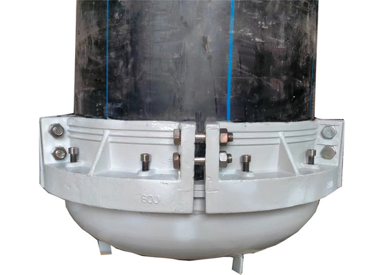 DN 800 mm Endkappe hydrostatischer Prüfstecker für PVC-Plastikrohre nach ASTM D 1598/1599