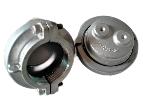 2 Zoll 60,3 mm Edelstahl Endkappen für PVC-PP-Rohre