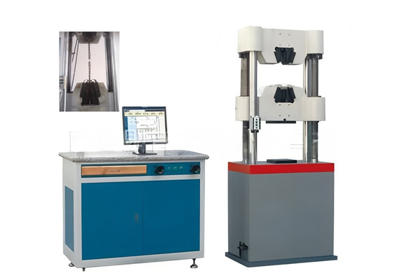 Servo-hydraulische Prüfmaschine zur präzisen Prüfung und Kontrolle von Prüfparametern bei Betonverstärkungstests