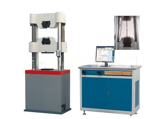 Computergestützte elektrohydraulische Servohydraulische Prüfmaschine für Stahl und Beton mit hoher Präzision