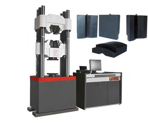 Servohydraulische Prüfmaschine mit Viersäulen-Host und Ölzylinder-Down-Typ für verbesserte Stabilität und Genauigkeit