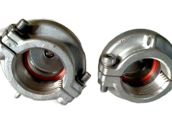 Robuste Rohrendkappen aus Kunststoff mit A-Struktur-Befestigung, geeignet für hydrostatische Druck- und Bersttests