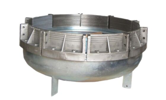 Leichte Rohrendkappen aus Kunststoff mit trommelförmigem Dichtungsende und gezahnter Kontaktfläche für verbesserte Klemmkraft