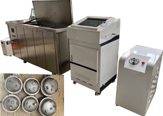 Hydrostatische Druckprüfmaschine mit mehreren Stationen und Mikrocomputersteuerung für die Prüfung des konstanten Innendrucks und der Berstleistung von Kunststoffrohren