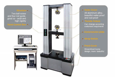 Schnallen Sie maximale Kraft der Ausdehnungs-elektronische Universalprüfmaschine-XWW-100KN 100kn um