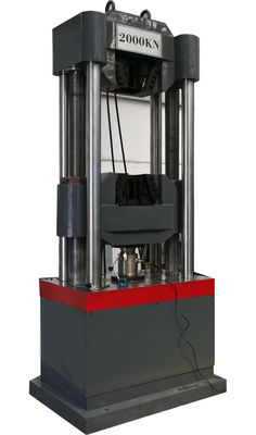 UTM computerisierte hydraulische der Prüfmaschine-6 Servomaximallast Spalten-der Struktur-2000KN