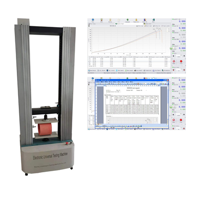 Computergesteuerte ISO 5893 Astm D638 Ring Pipe Stiffness Testing Machine-Standardiso-9969